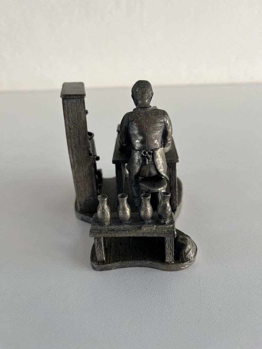 Statuette: Figur aus Zinn – Usato da Wetzikon ZH venduto da seli03 6