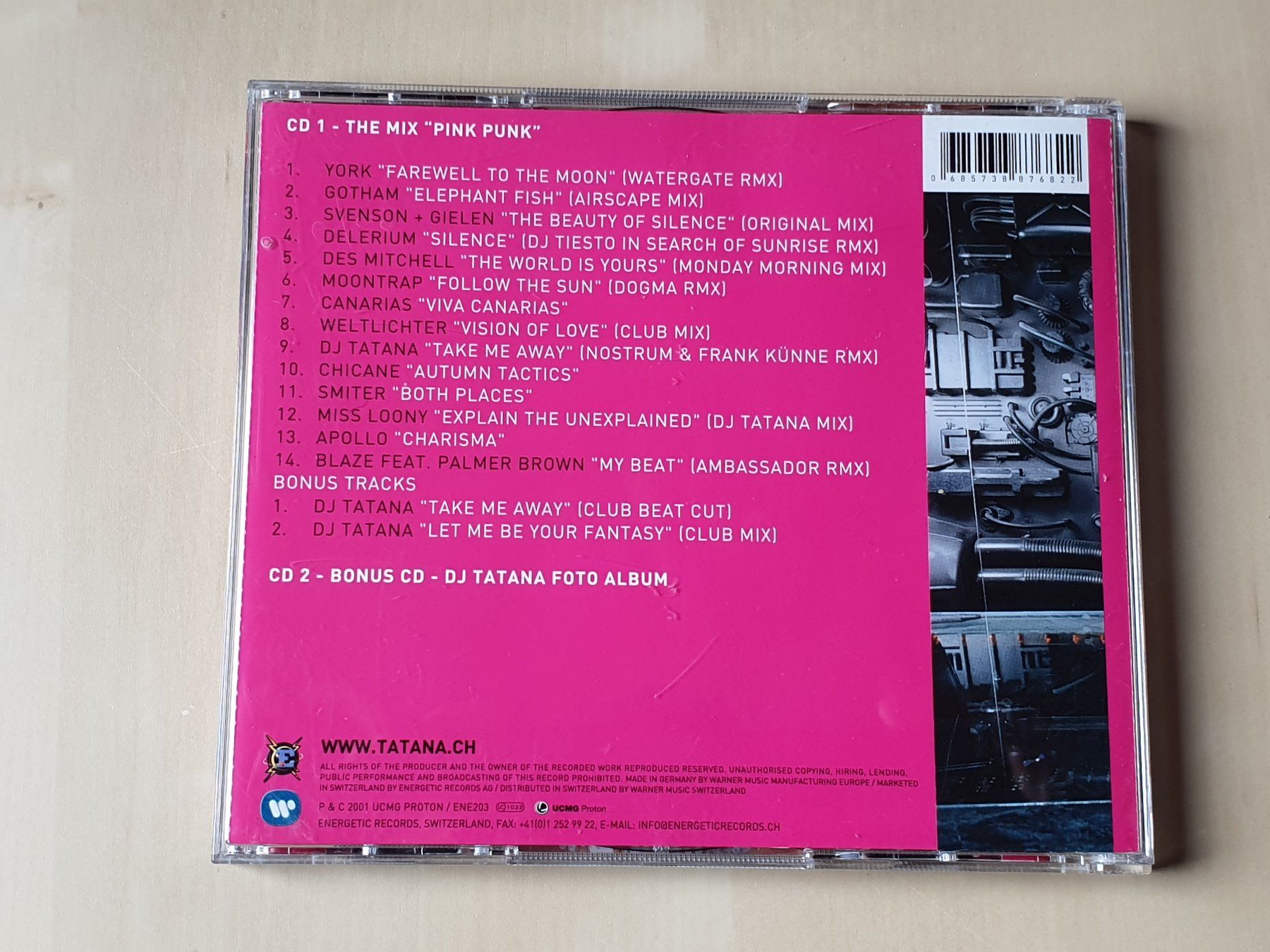 CDs: DJ Tatana Pink Punk – D'occasion à Stansstad par collectorsshop 1