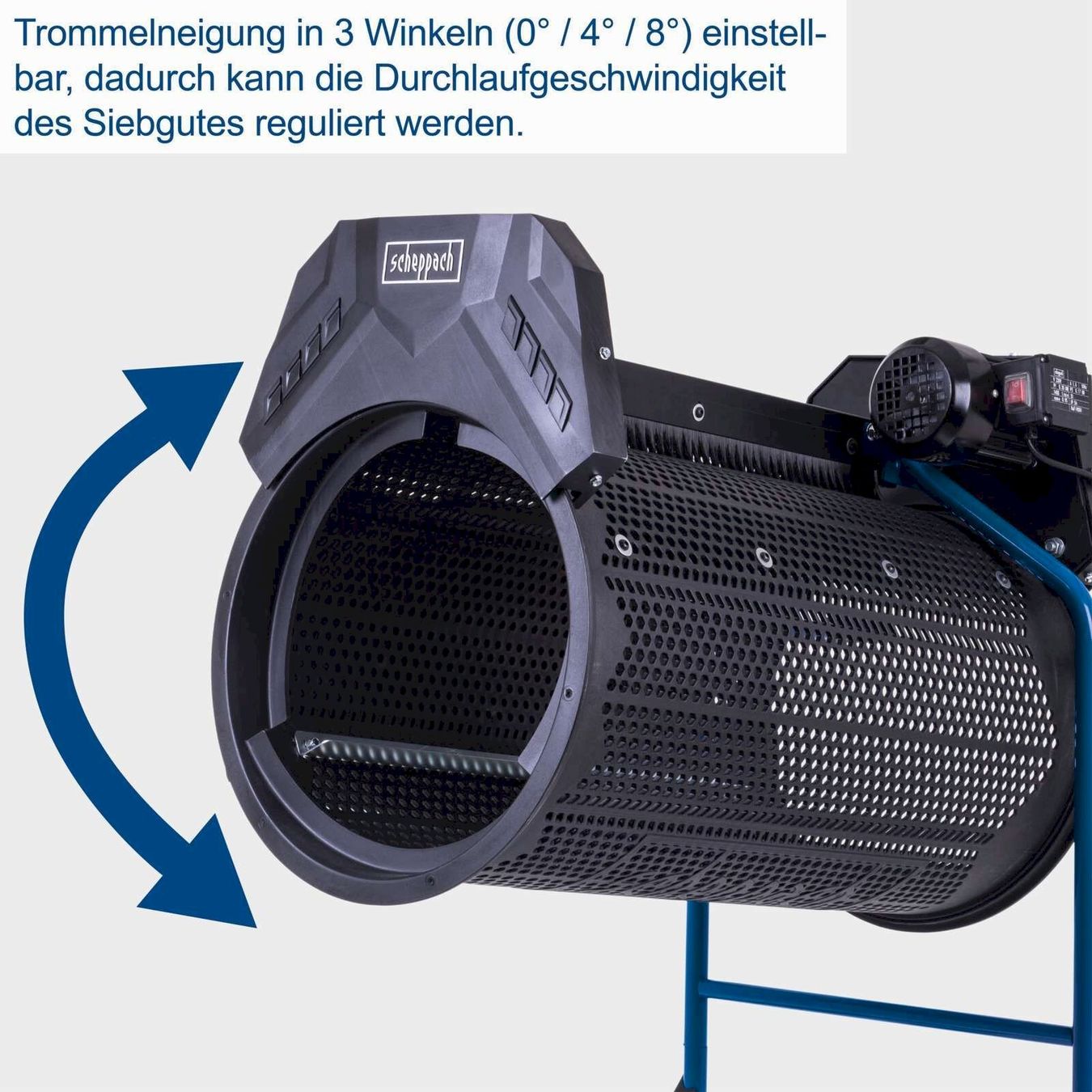 Tutti gli attrezzi: Scheppach RS500 Rollsieb ∅395mm 350W – Nuovo e nell'imballaggio originale da Bottighofen venduto da zaap 5