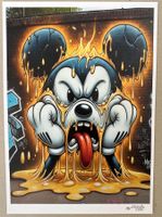 Bubble Studio: Very Angry Mickey, limitiert, signiert 2/50