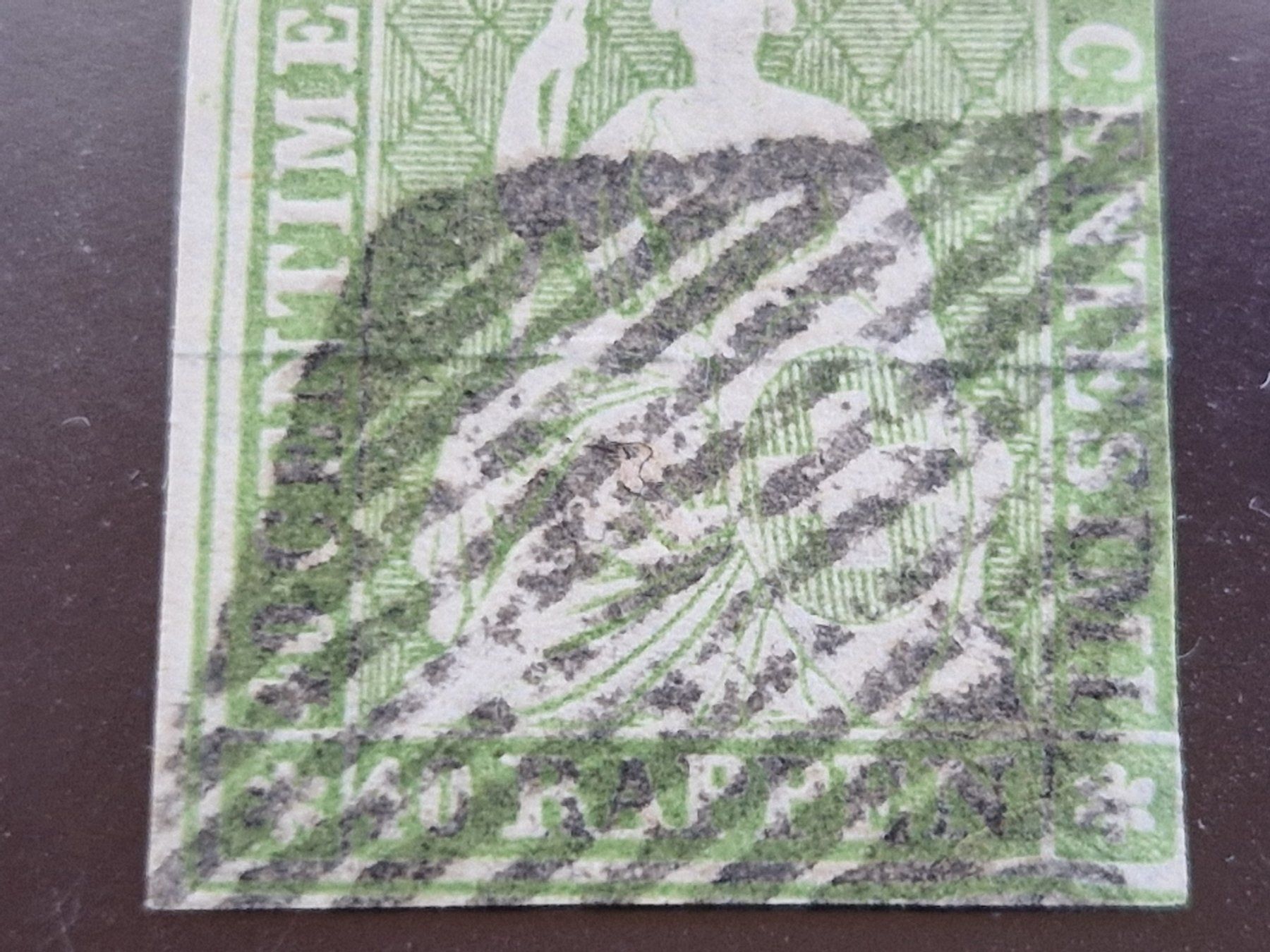 Tutti i francobolli: Strubel 26A, ab 1.- – Usato da Burgdorf venduto da Glossy01 2