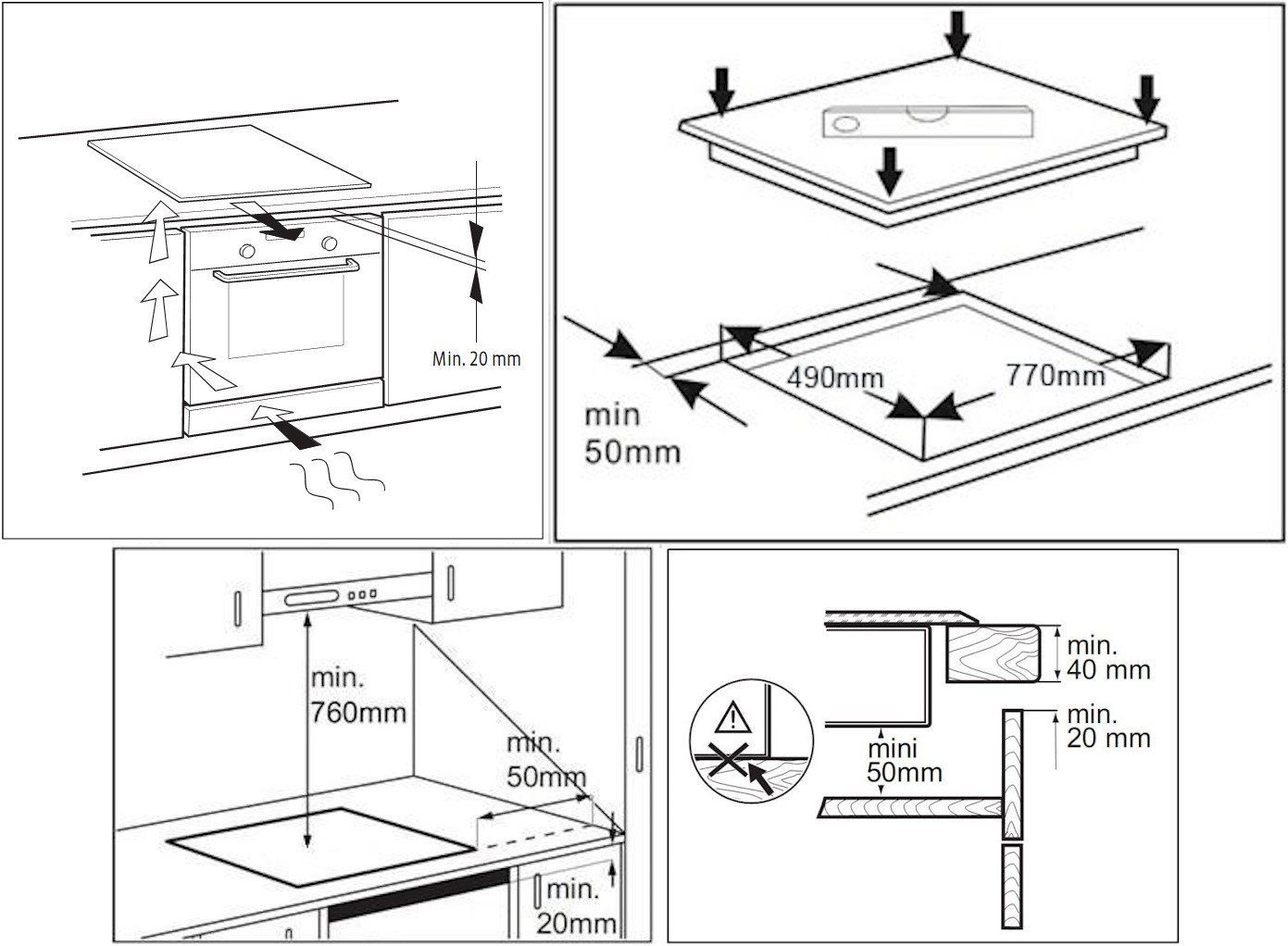 Cucine: K&H 5 Zonen Induktionskochfeld 80cm – Nuovo e nell'imballaggio originale da Bottighofen venduto da zaap 6