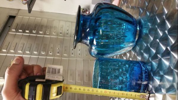 Vasi & Recipienti: 2 stück Deko Vasen aus Glas NEU – Nuovo (secondo la descrizione) da Uerkheim venduto da Justi.y 2