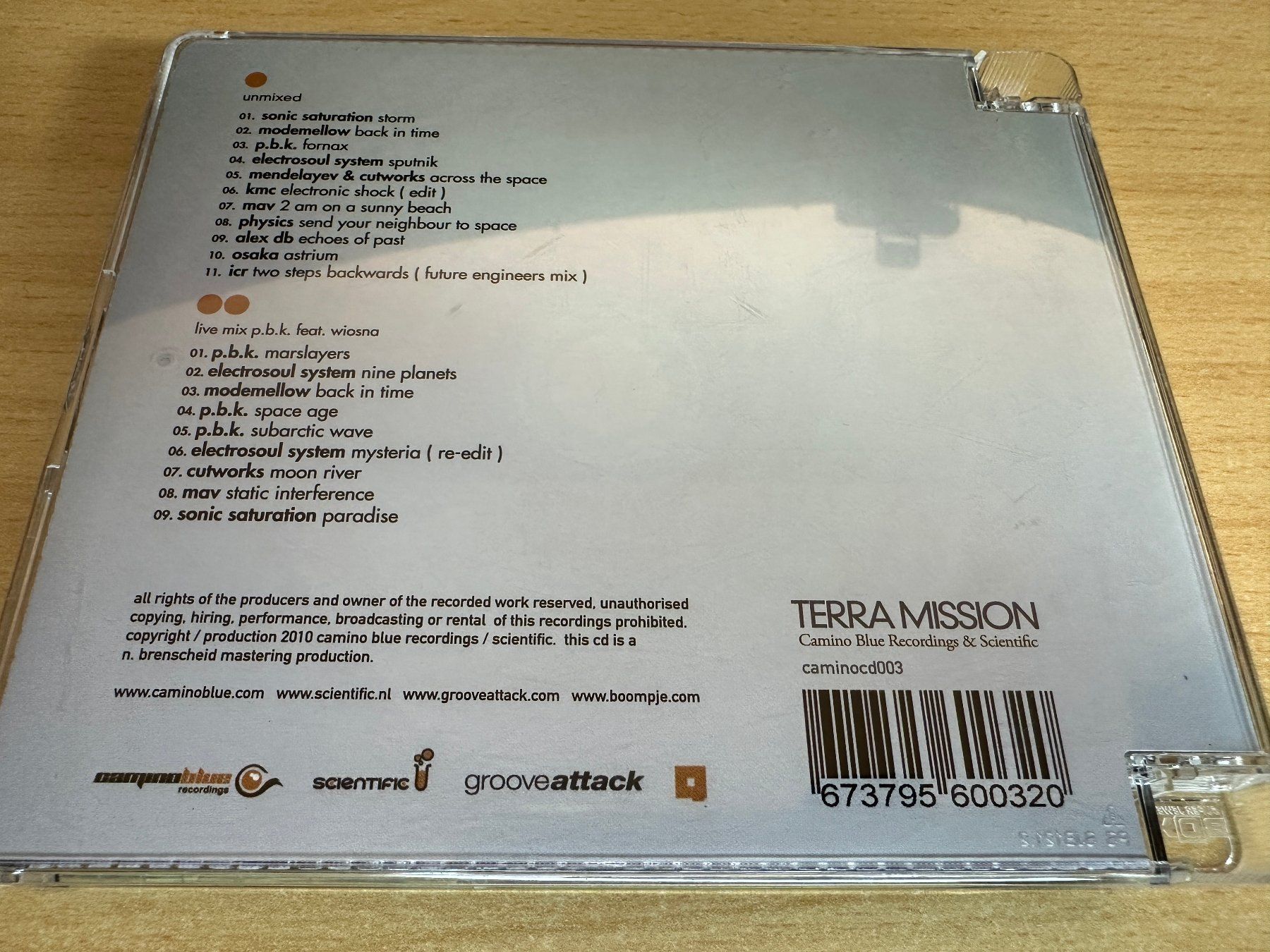CD: Various – Terra Mission - 2 CD – Usato da Rikon im Tösstal venduto da Alpenmutz 1