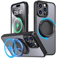 iPhone 15 Pro(Max) Coque Magnétique support magsafe rotatif