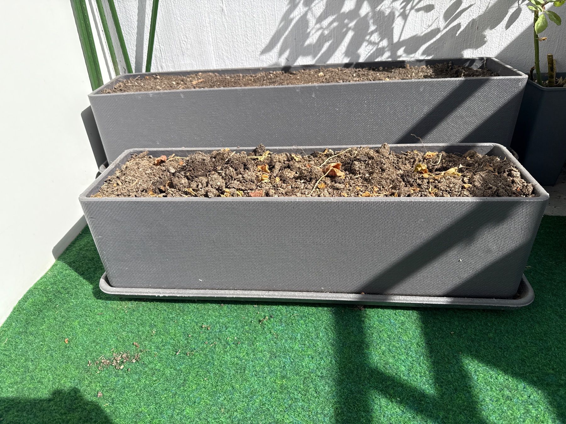 Eternit Blumentöpfe: Blumenkisten Eternit -für Balkon oder Terrase – Gebraucht aus Zug von Jm2005 2