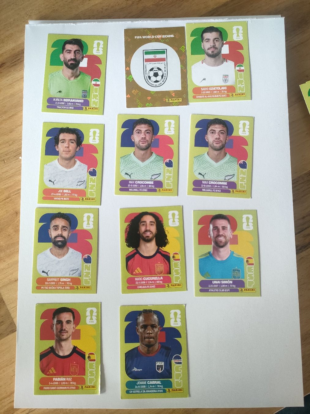 Panini Sammelbilder & Trading cards: Paninis WM  – Neu (gemäss Beschreibung) aus Therwil von OliviaH01