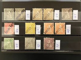 Lot Sitzende Helvetia "Ausser Kurs"
