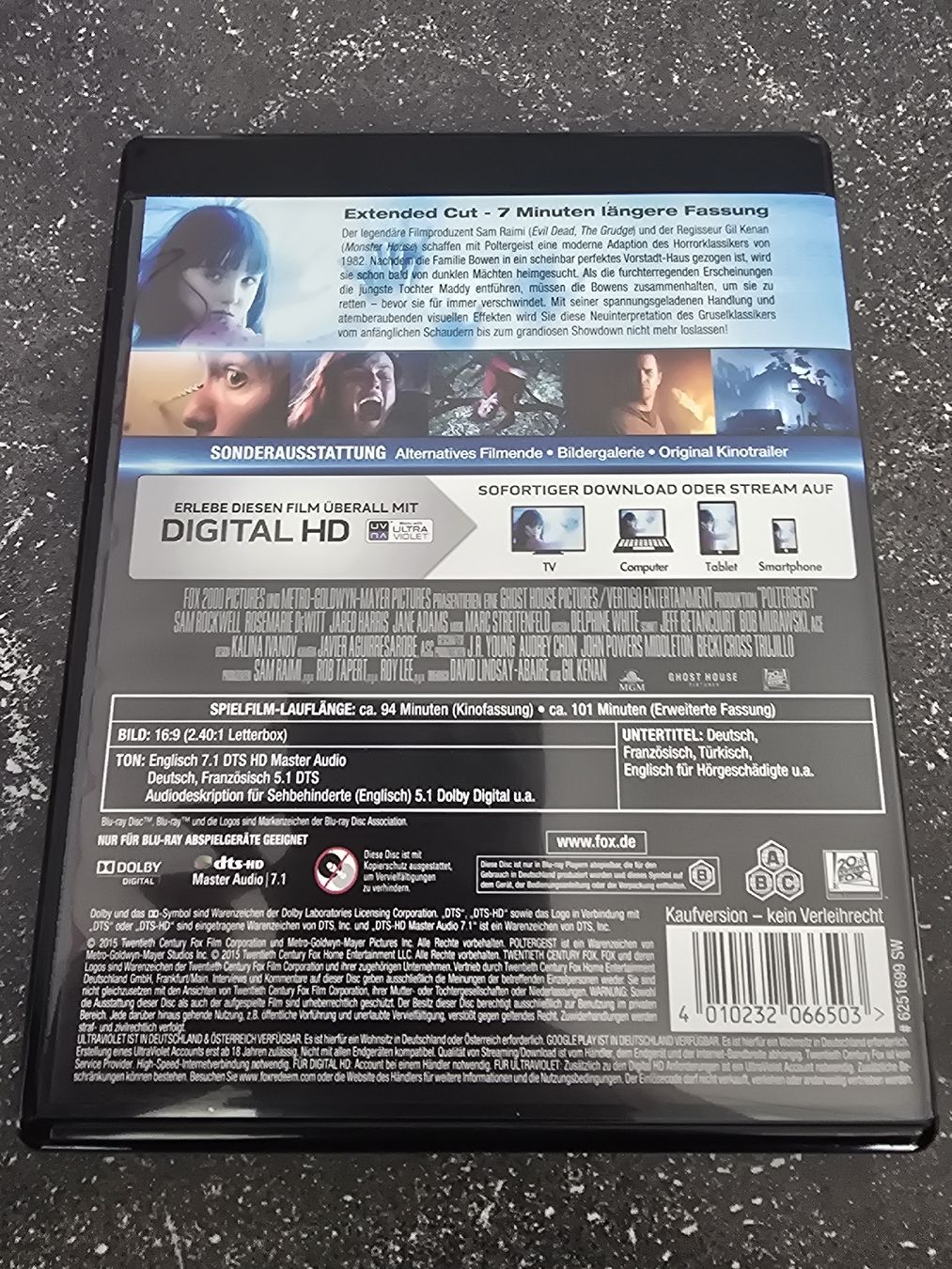 Tutti i DVDs: Poltergeist Extended Cut Blu-ray - Horror Klassiker! – Nuovo (secondo la descrizione) da Thun venduto da Therock90 2