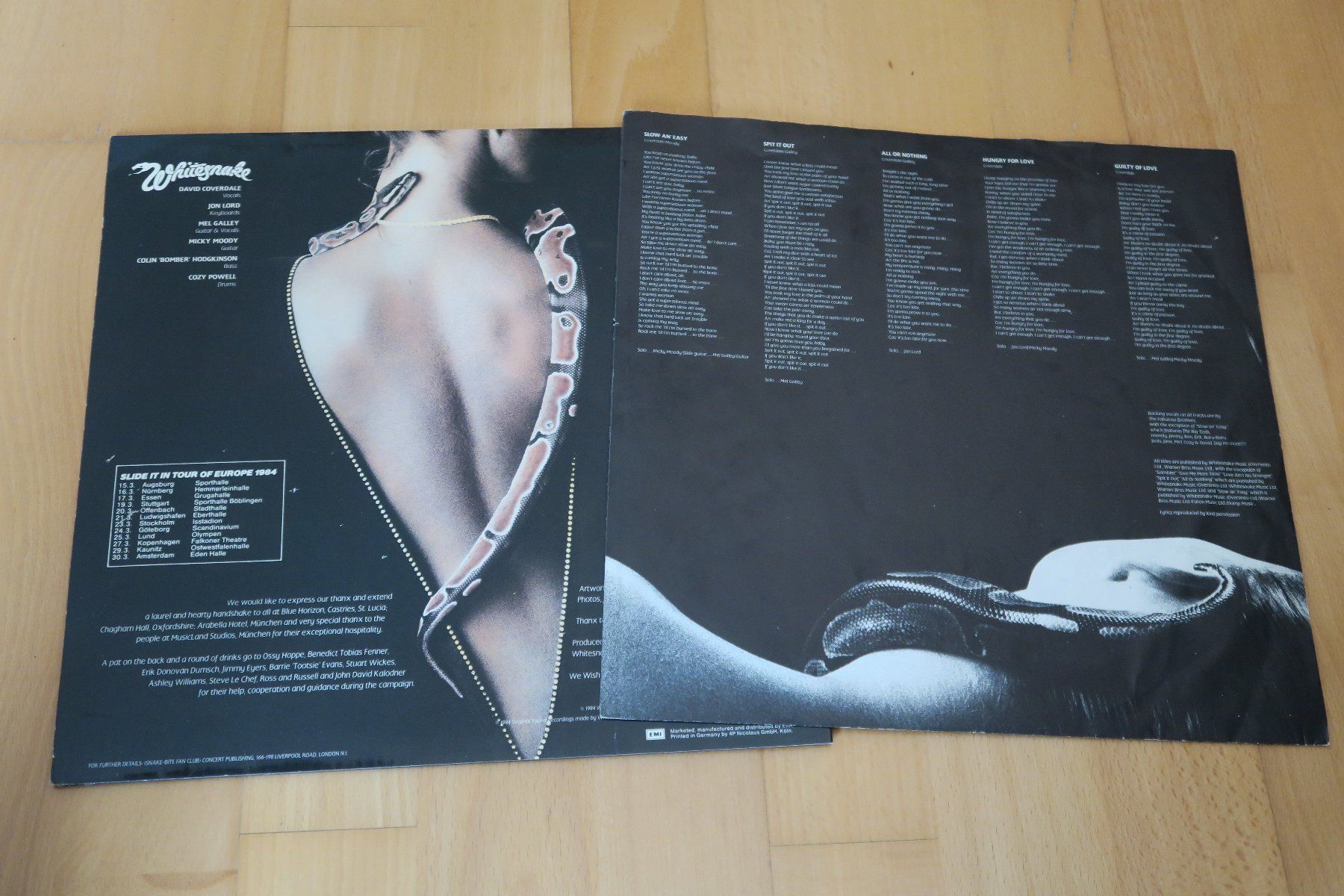 Dischi in vinile: Whitesnake – Slide It In – Usato da Thun venduto da Karibu70 2