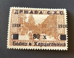 Bosnien, Königreich der Serben, Kroaten & Slowenen 1918