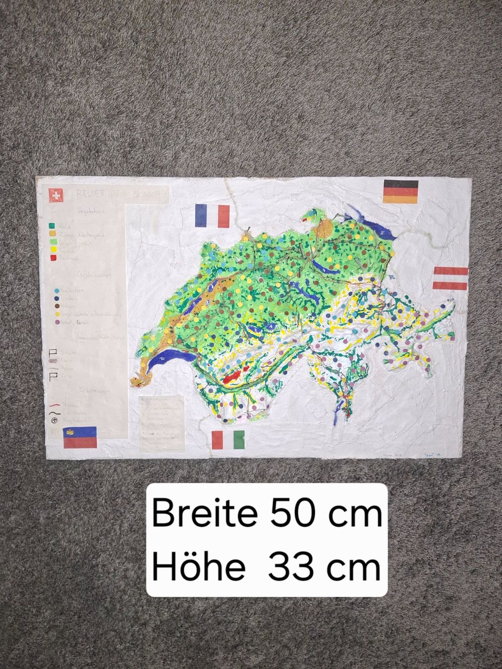Kits de montage: Relief der Schweiz – D'occasion à Unterentfelden par 4Bartlis