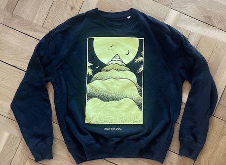 Band Pullover Black Sea Dahu