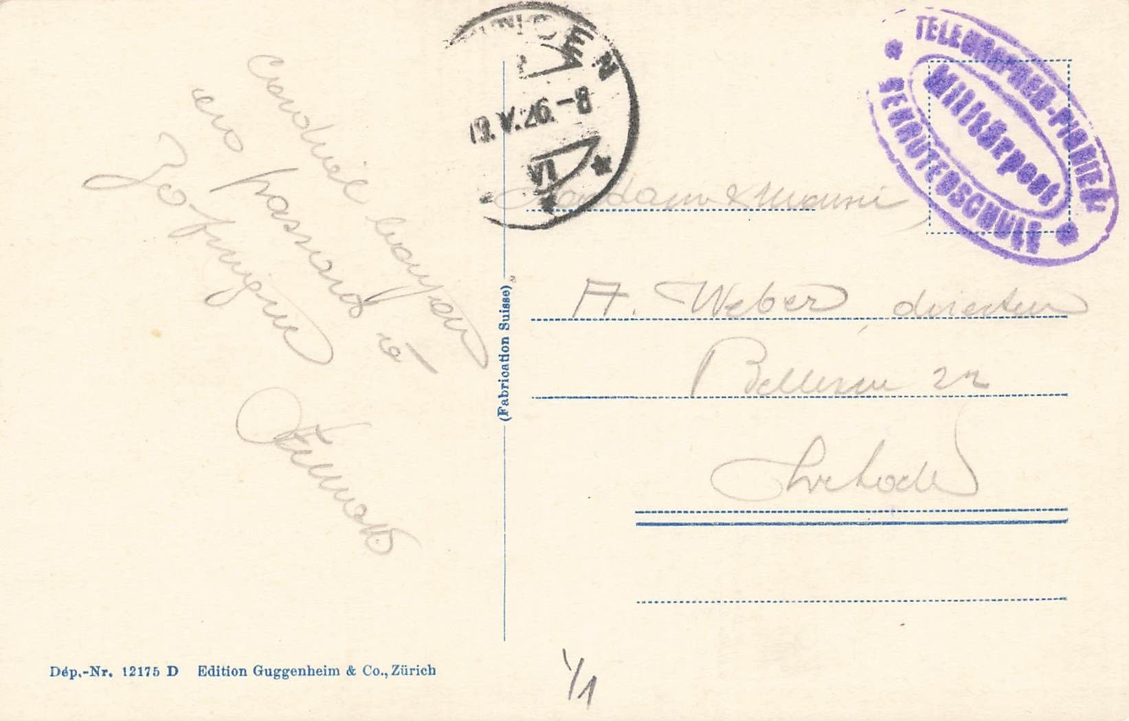 Ansichtskarten: Zofingen Rathaus mit thutbrunnen – Gebraucht aus Biasca von Blenio71 1