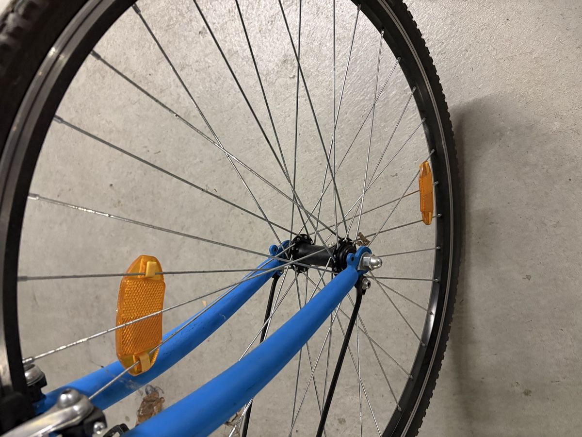 Velos: Blue city bike – Gebraucht aus Zürich von and_682d 4