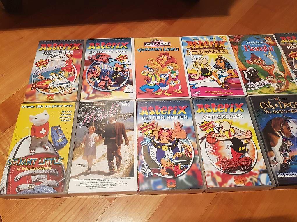 Tutti i VHS: Videokassetten Kinderfilme Märchen – Usato da Uetikon am See venduto da kil_zky5