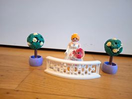 Playmobil Braut + Zubehör, Hochzeitsstimmung: Top Zustand!
