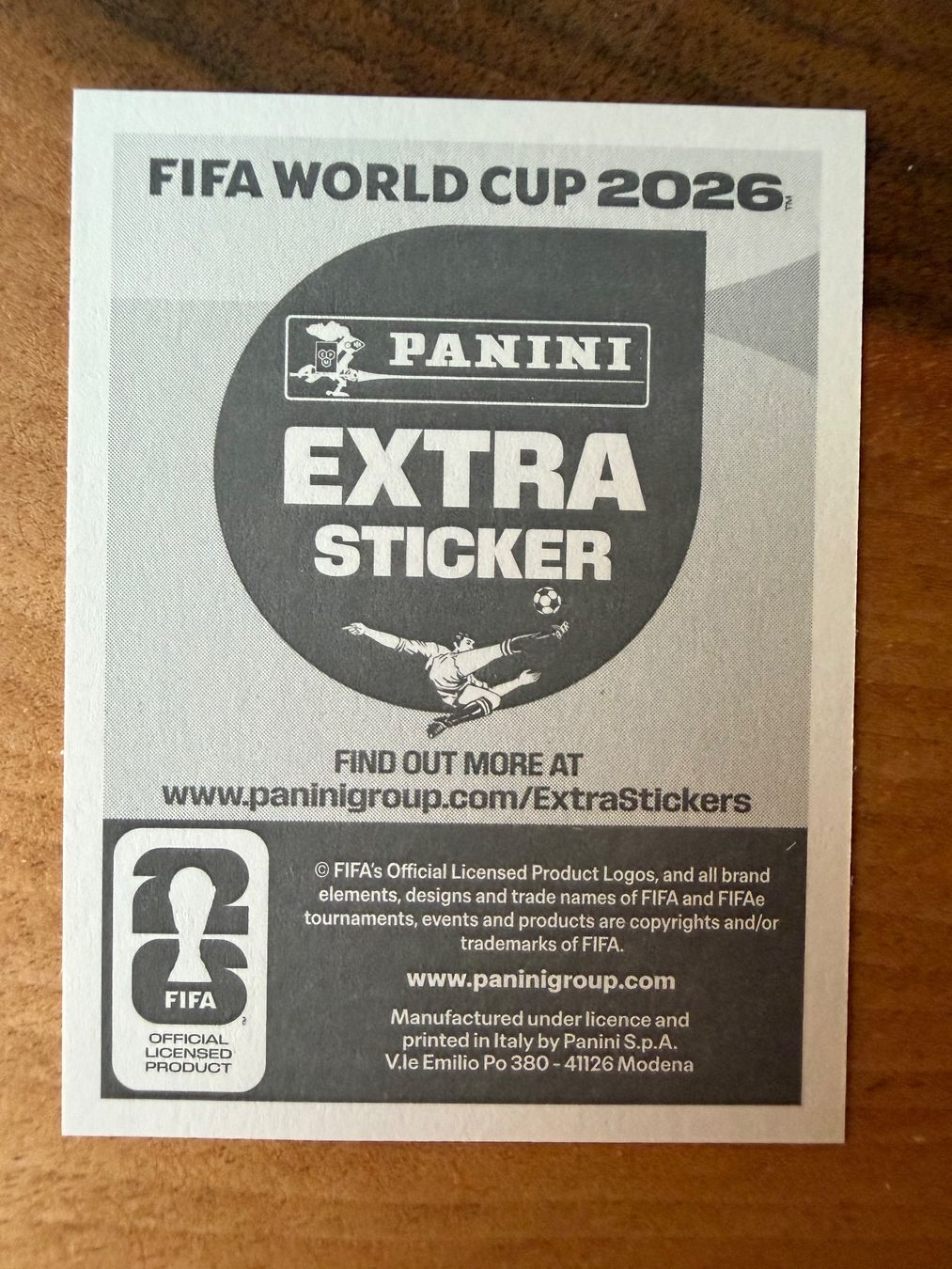 Panini Carte collezionabili: Extra Sticker Bronce Panini World Cup WM 26 Ronaldo – Nuovo (secondo la descrizione) da Stäfa venduto da Mpower0 1