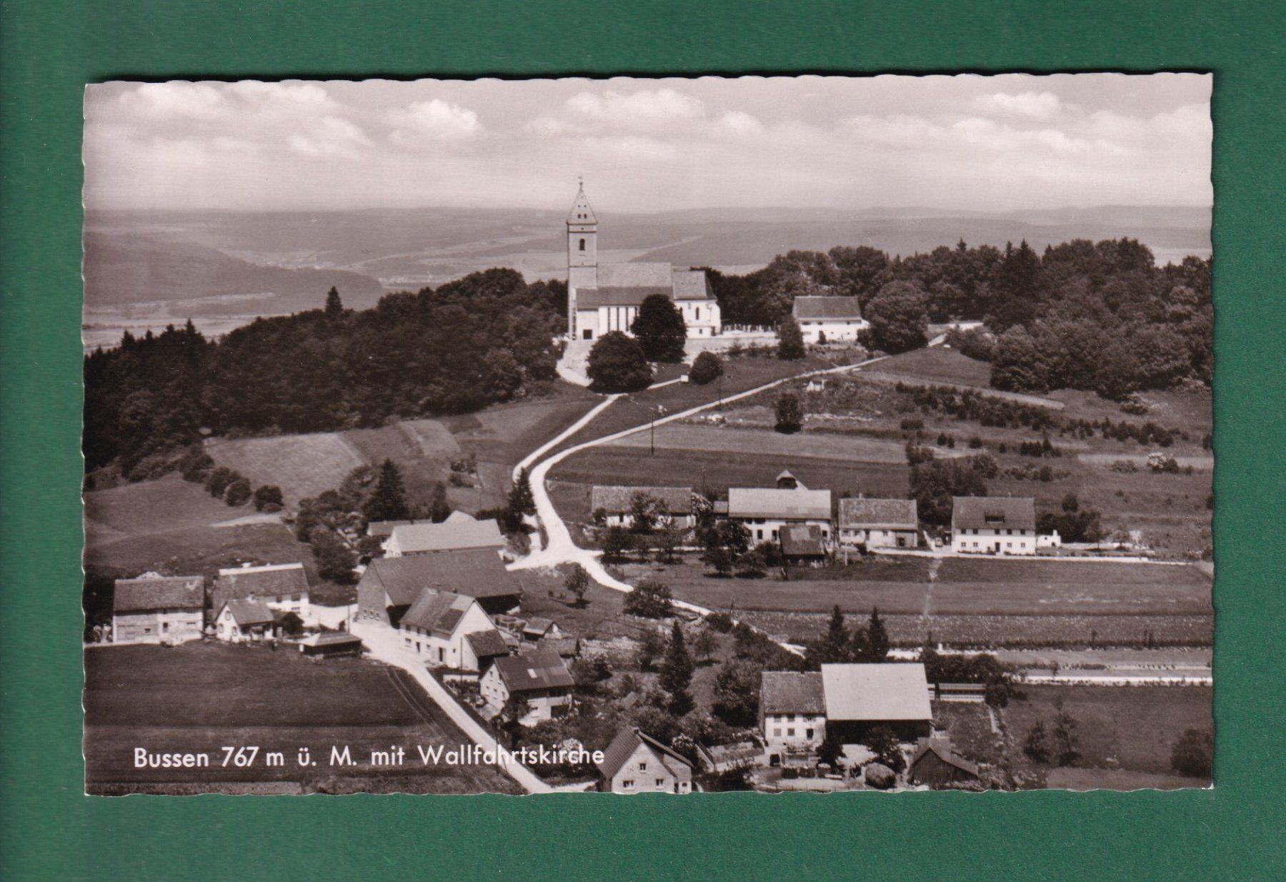 Cartes postales: BUSSEN - Teil mit Wallfahrtskirche – D'occasion à Pully par nicecards-shop