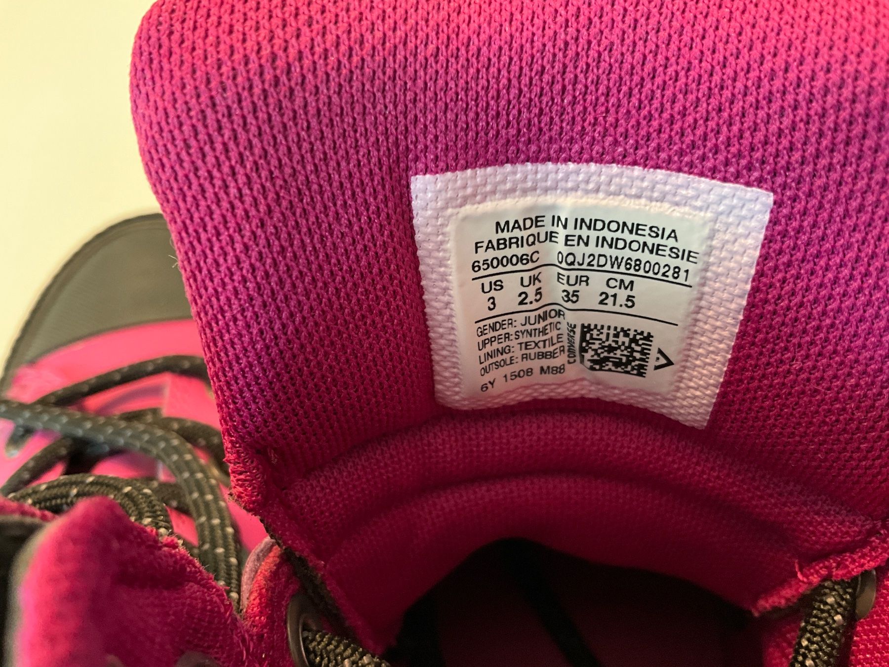 Converse Schuhe für Mädchen: Schuhe, CONVERSE, Mädchen, Gr. 35, NEU & sehr HERZIG! – Neu (gemäss Beschreibung) aus Stäfa von Rbeerli0 5