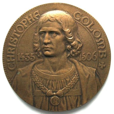 PROBE zur Medaille COLUMBIAN EXPO 1893