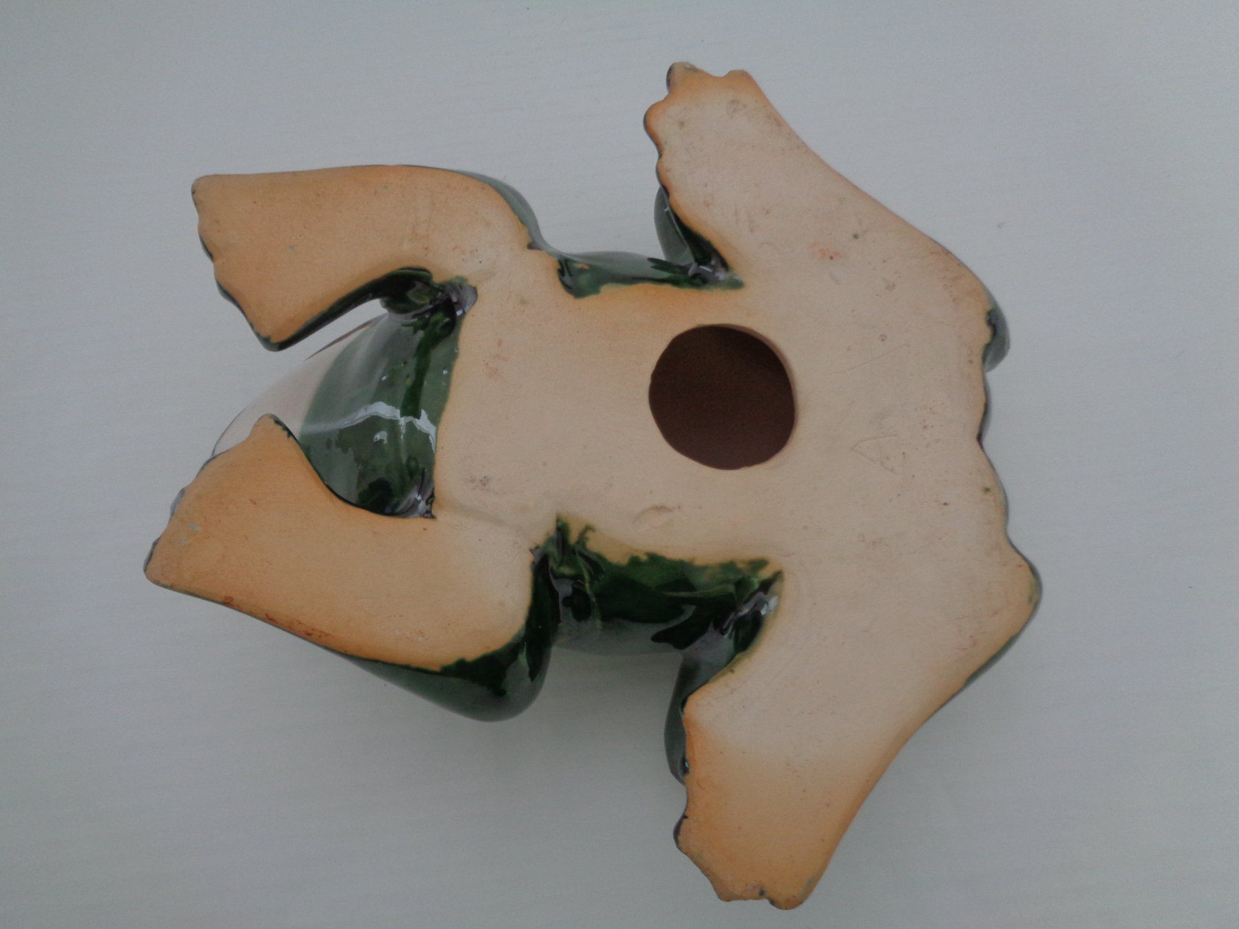 Statuette: Grosser Frosch aus Keramik – Usato da Chur venduto da omonia 4