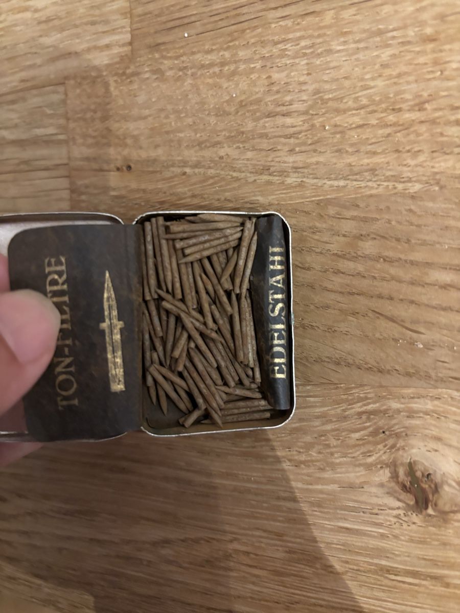 Plattenspieler: Ton-Filter Blechdose; Made in Switzerland – Gebraucht aus Würenlos von Ashley24 5