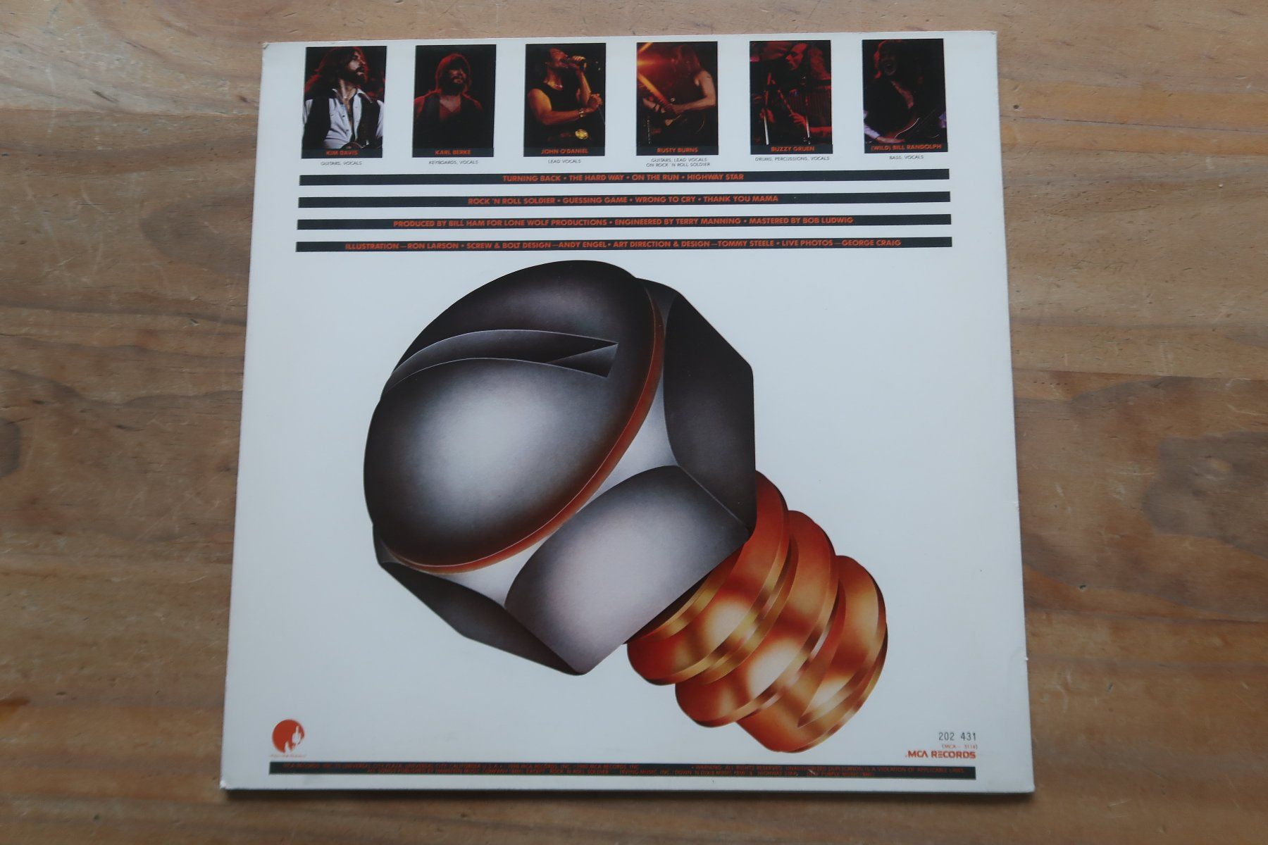 Schallplatten: POINT BLANK - THE HARD WAY - VINYL LP – Gebraucht aus Basel von Patiscat 1