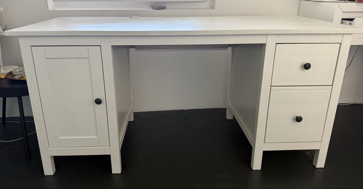 Ikea Bureaux: Schreibtisch Holz weiss – D'occasion à Kreuzlingen par Sole2012