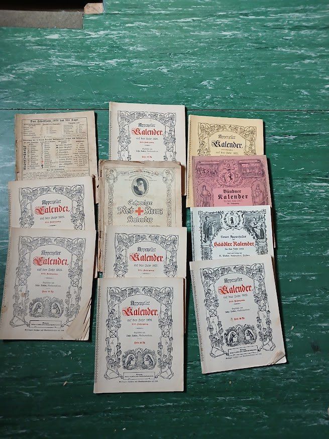 Calendari: Appenzeller Kalender, Vintage – Difettoso da Stein AR venduto da ritst