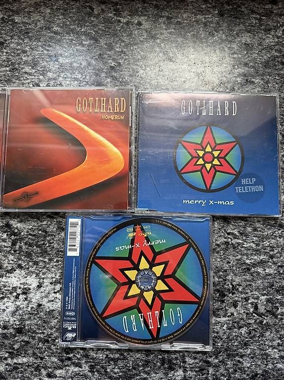 CDs: Gotthard - 3 CD - "HomRun", "Merry X-Mas", "Help" – Gebraucht aus Roveredo GR von ang_cc9l