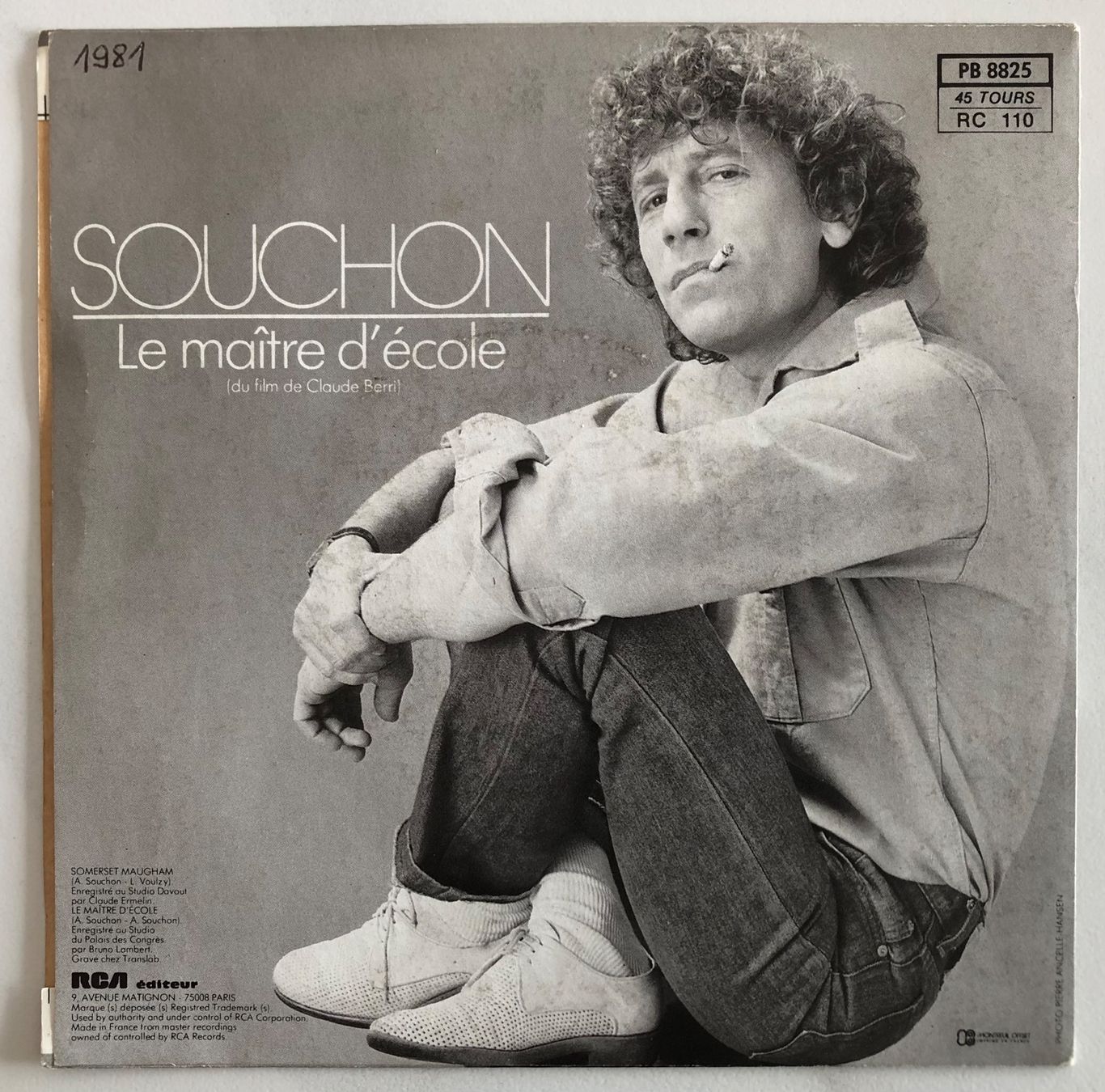 Vinyles: ALAIN SOUCHON - SOMERSET MAUGHAM – D'occasion à Poliez-Pittet par Newtown-Records 1
