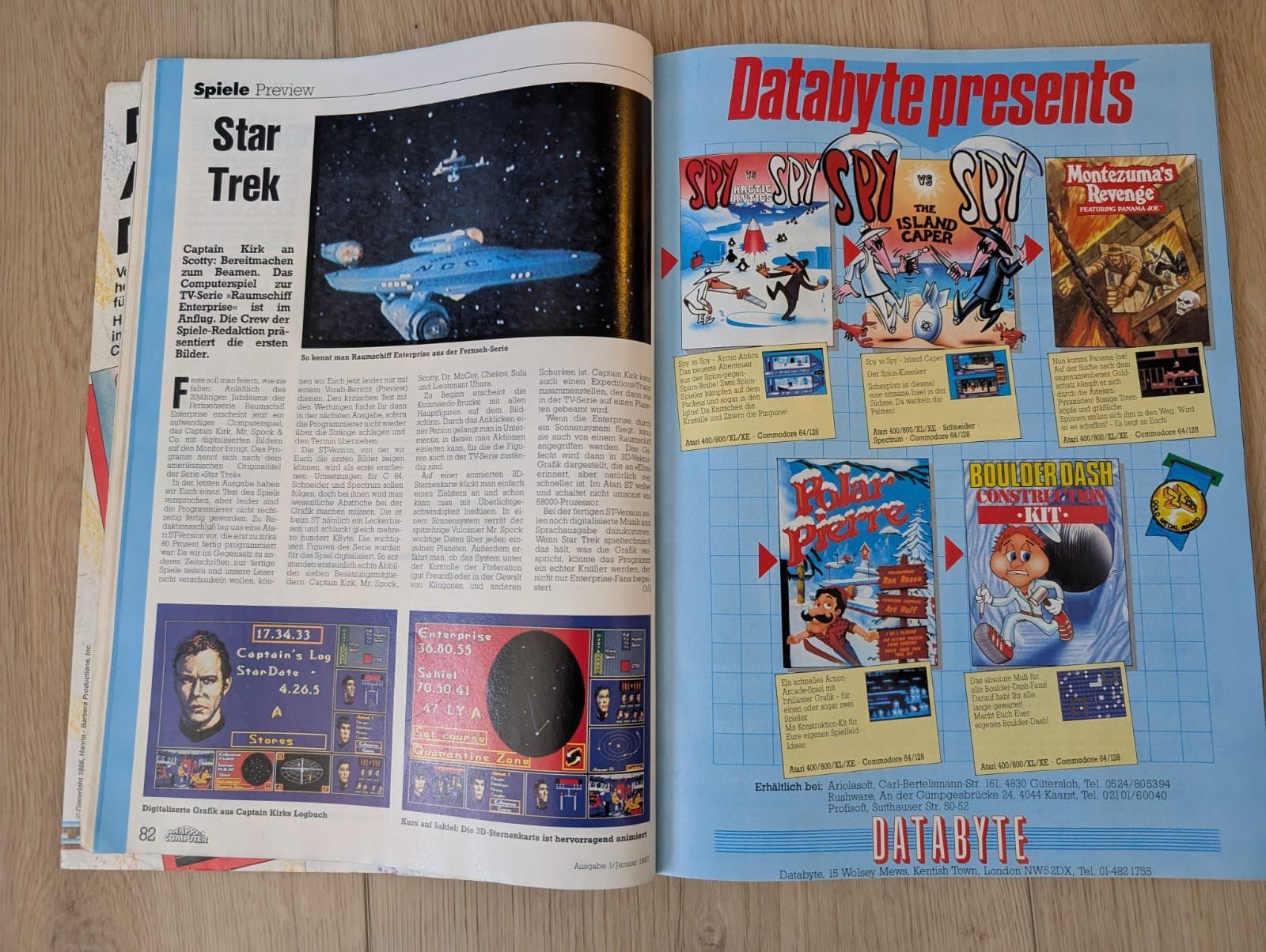 PCs: Happy Computer 01/1987 – D'occasion à Lyssach par danihandel 1