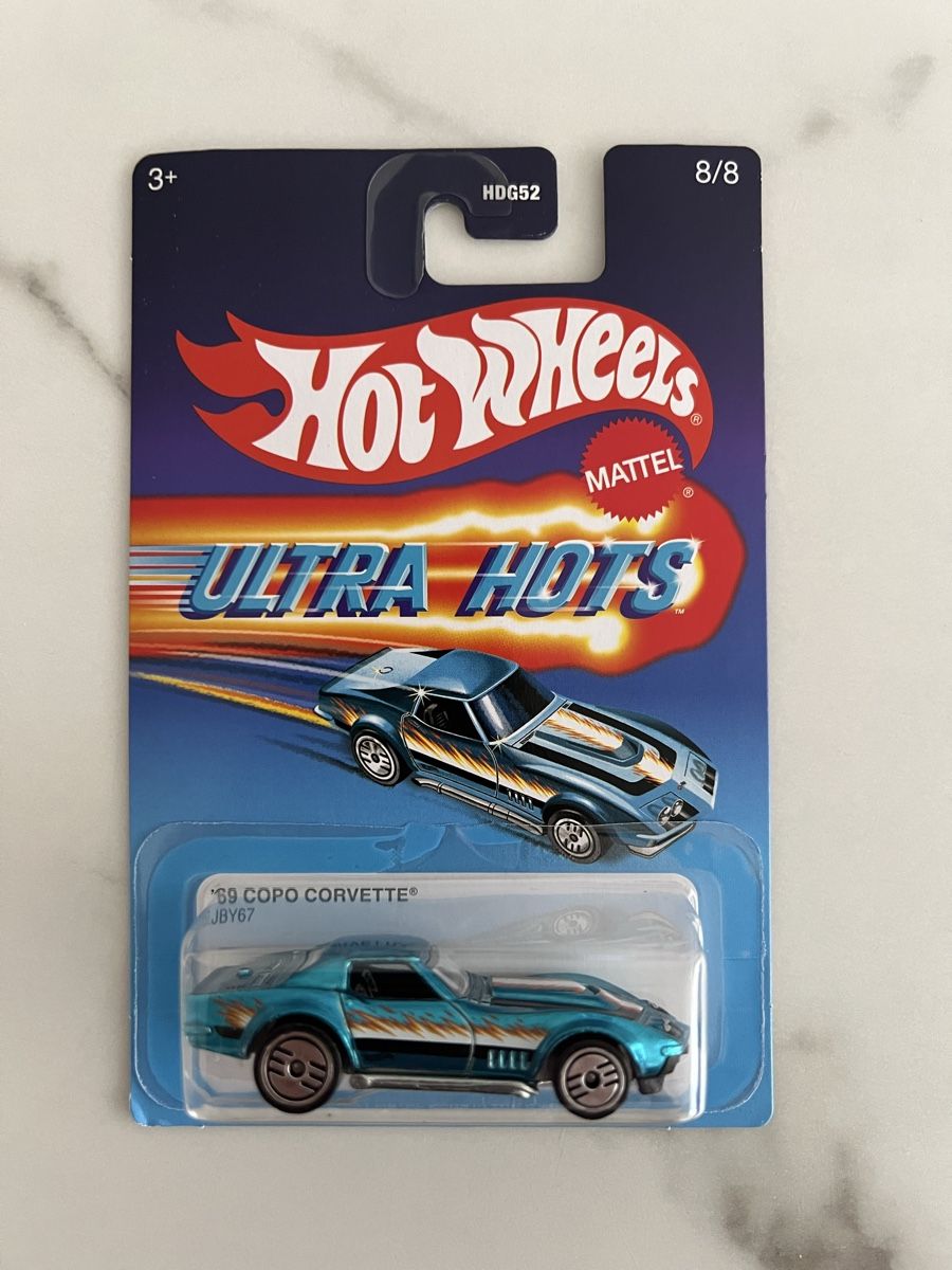 Hot Wheels Modellautos: Hot Wheels Ultra Hot 69 copo corvette – Neu und originalverpackt aus Düdingen von Joeymoey
