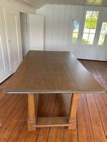 Grosser massiver Holztisch ca. 210 x 95 cm