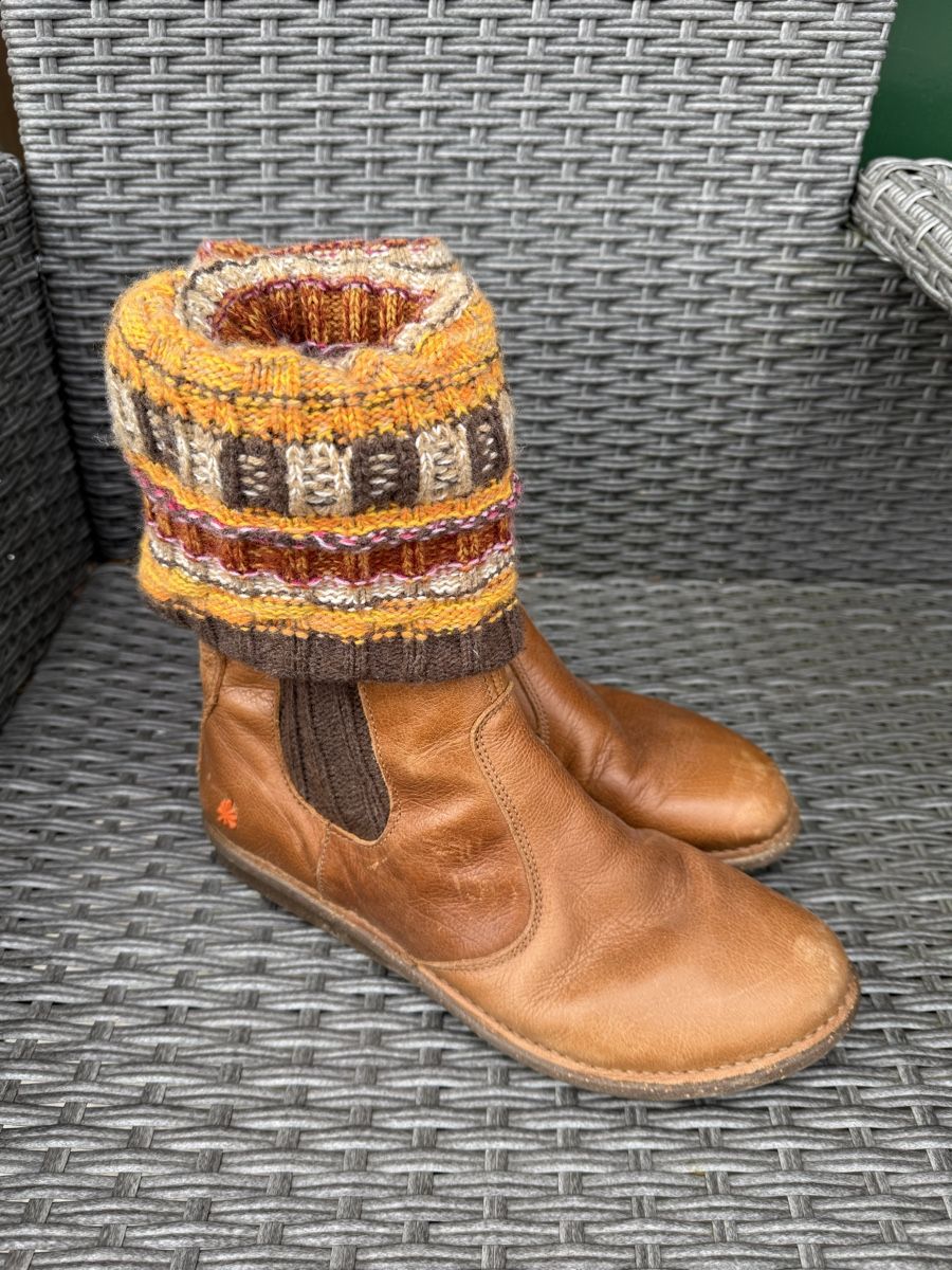 Art Damenschuhe: Lederstiefel Art – Gebraucht aus Wettingen von mondfee77