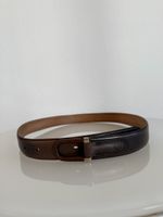 Ceinture vintage en cuir aniline Christian Dior