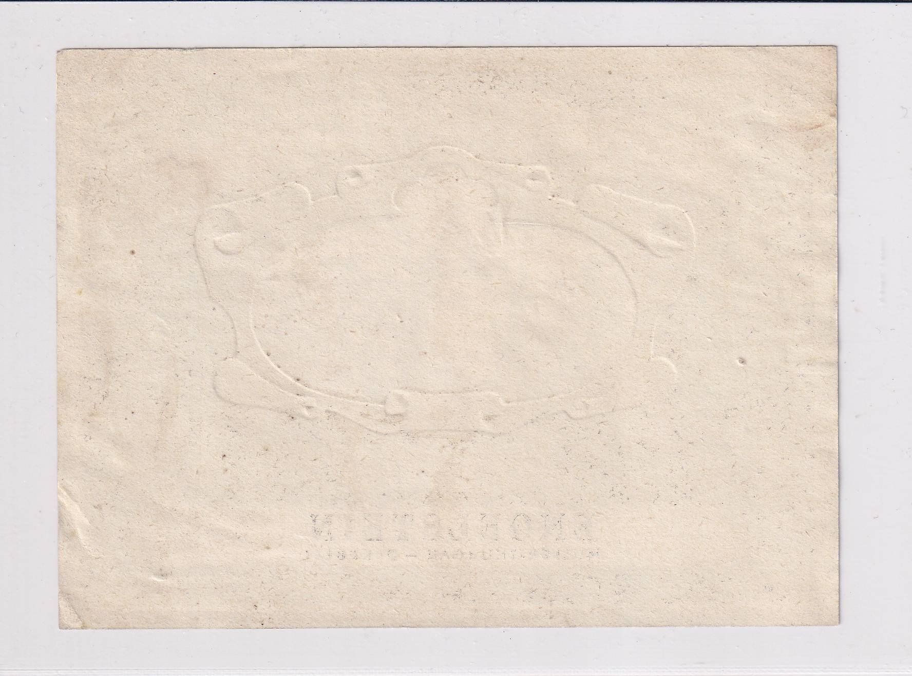 Carta: Etikette - Engelstein /bd – Usato da Hombrechtikon venduto da Rudolf07 1