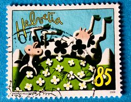 Nr.1198 Kuh auf Rücken GESTEMPELT Sondermarken 2006   