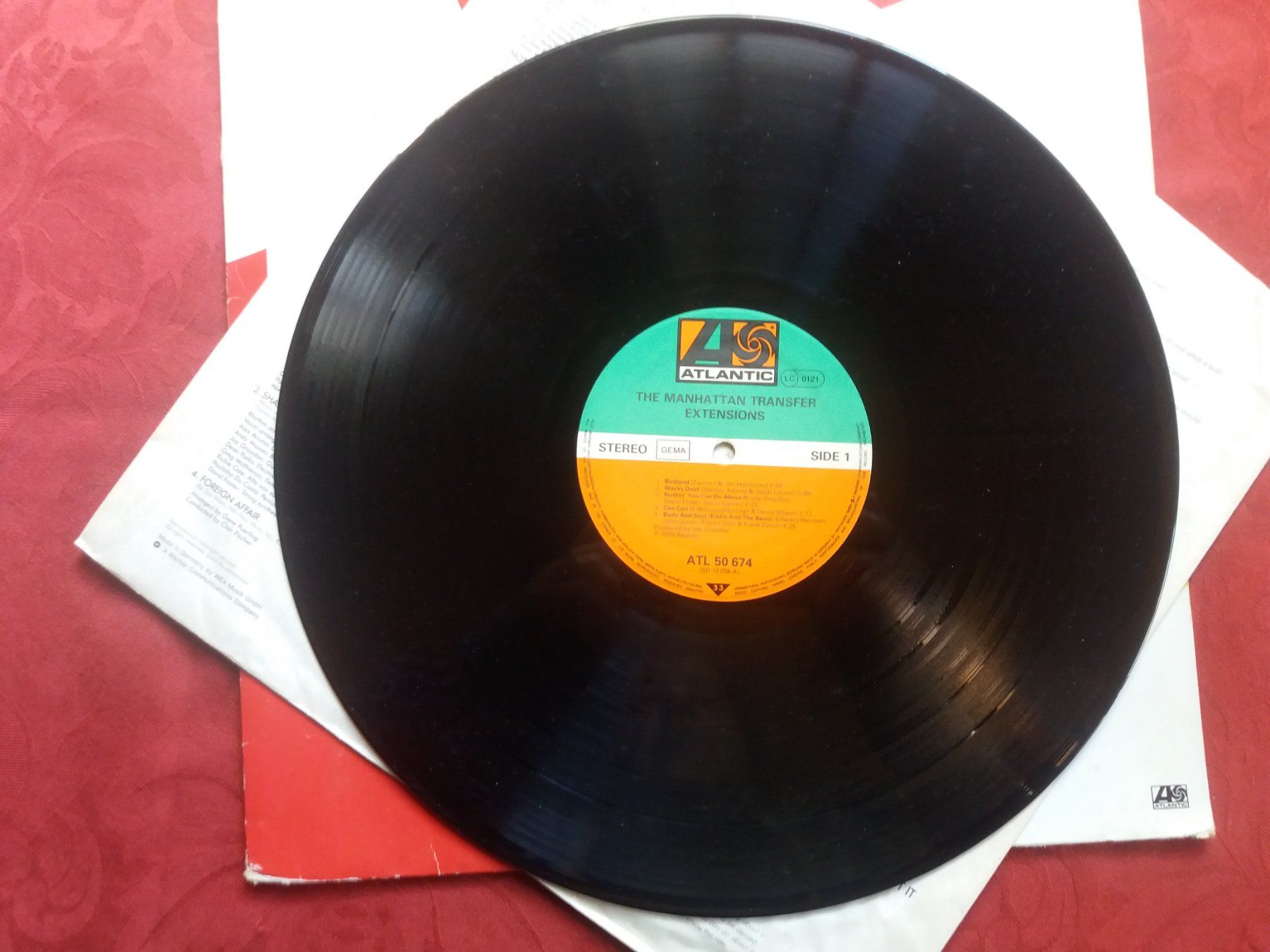 Vinyles: LP (The Manhattan Transfer) Extensions – D'occasion à Meyrin par toutatis 3