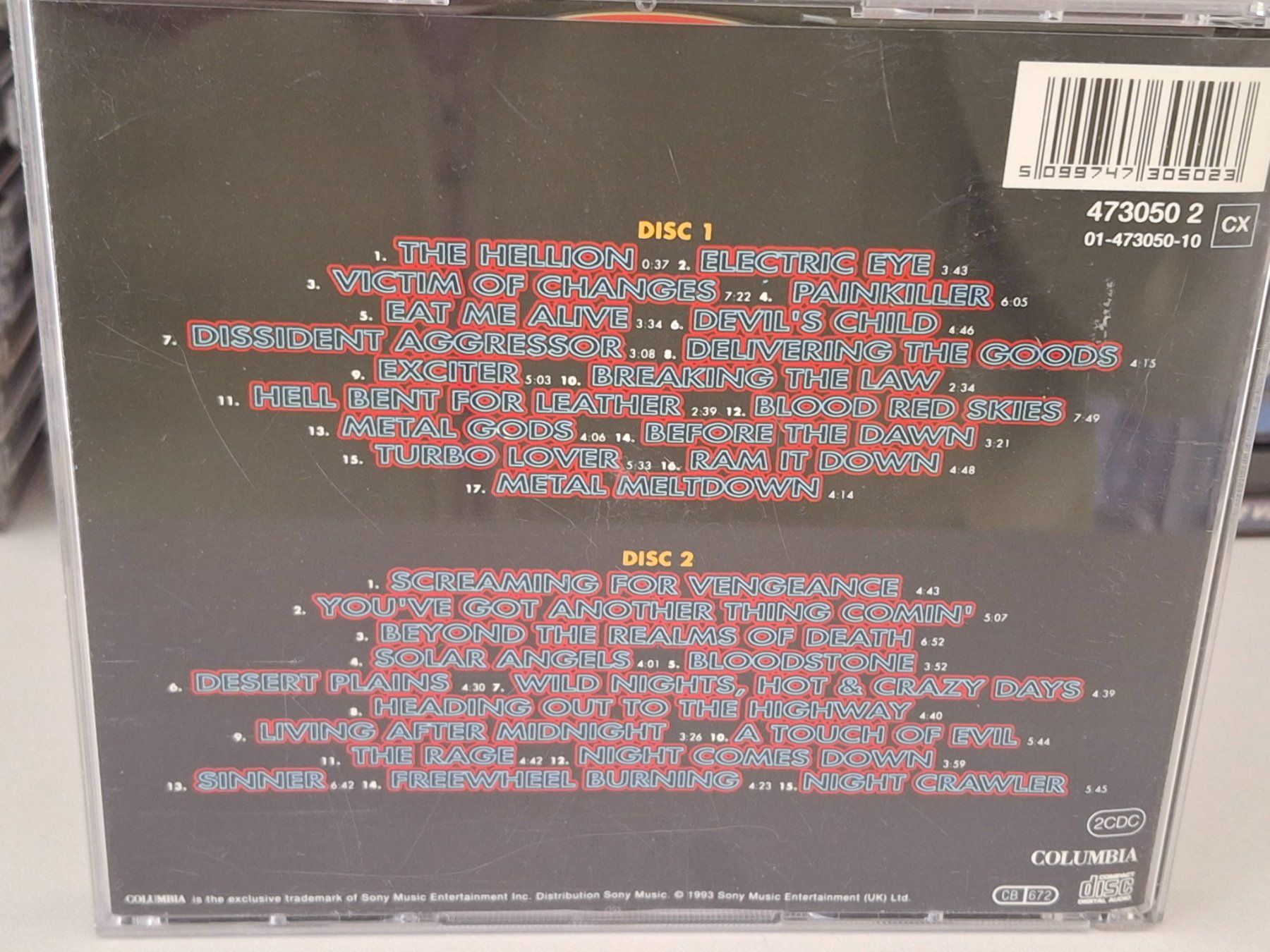 CD: 2 CD Judas Priest - Metal Works '73-'93 - – Usato da Aarberg venduto da Jackup1 1