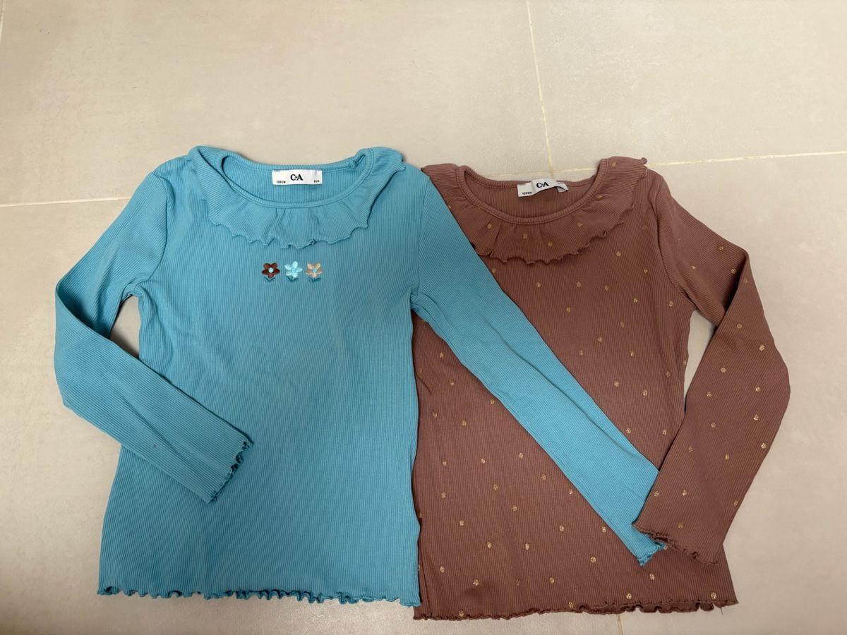 C&A Kleiderpakete & -sets: Langarmshirt C&A 128 – Gebraucht aus Oberwil-Lieli von mil_z56m