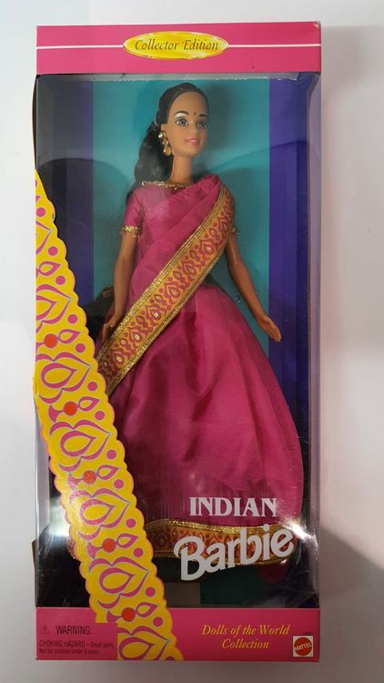Mattel - Poupée Barbie Indian Barbie Doll - Dolls of the World