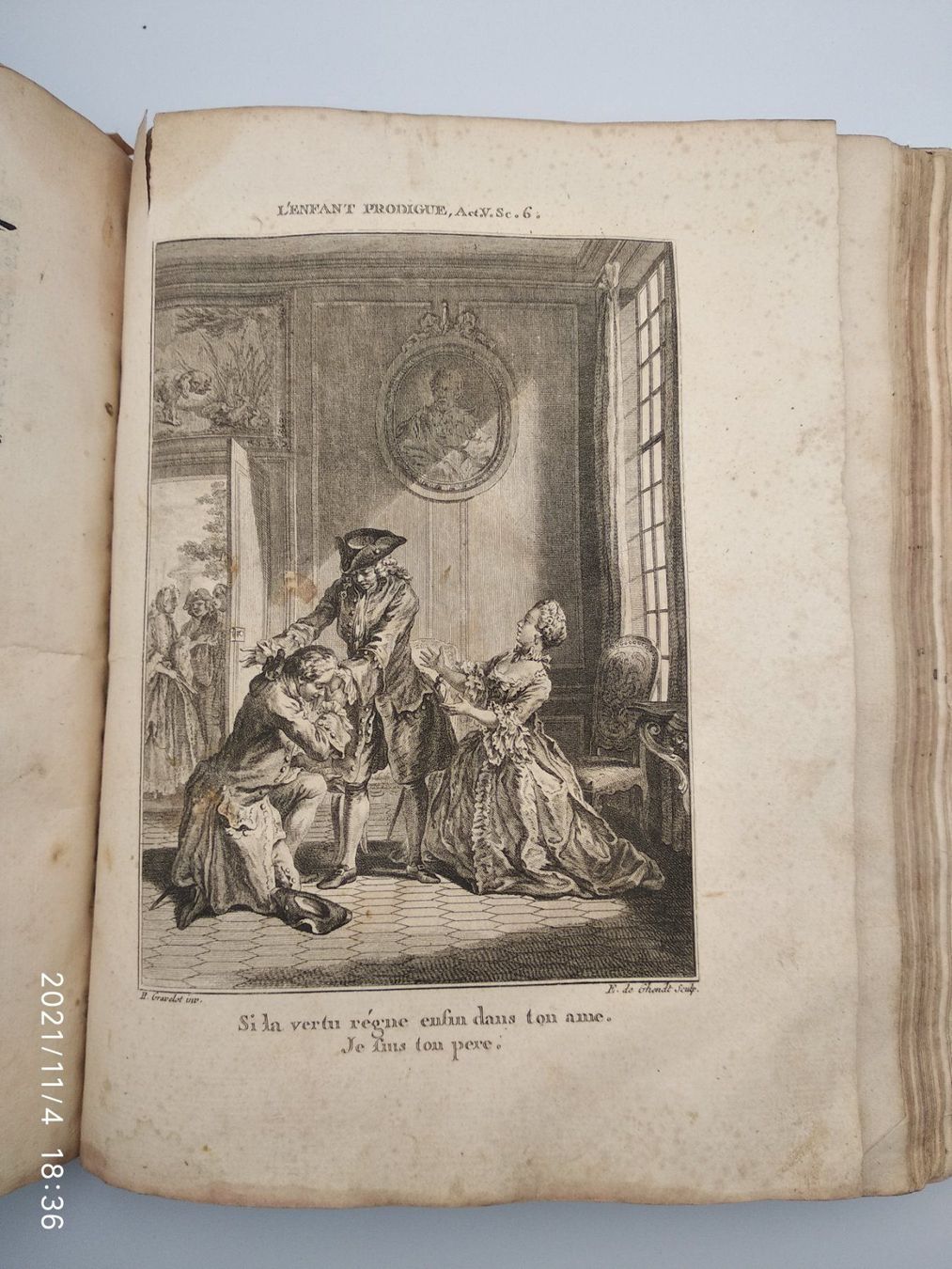 Libri: VOLTAIRE - THEATRE COMPLET - 1768 – Usato da Goldach venduto da Gaip 8