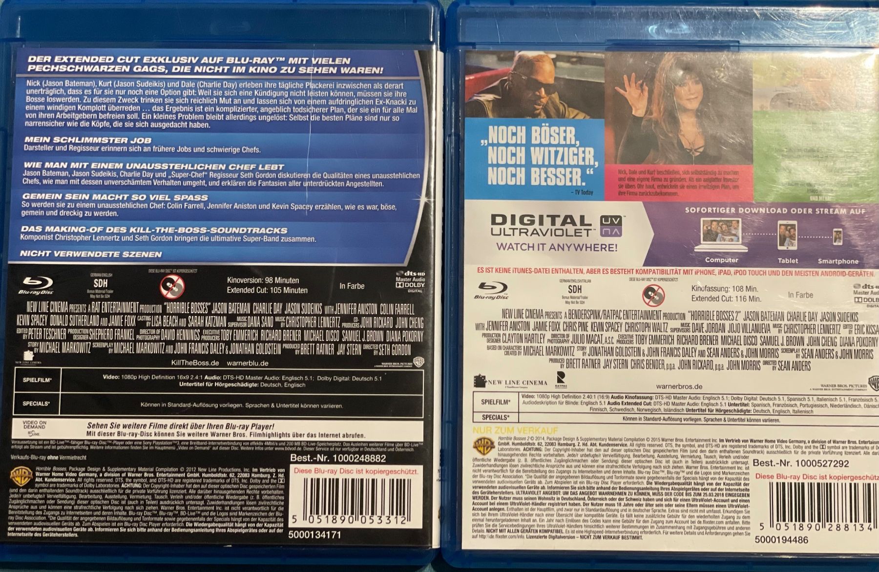 Tous les DVDs: Kill the Boss 1+2 – D'occasion à Waldenburg par Gonzo8 1
