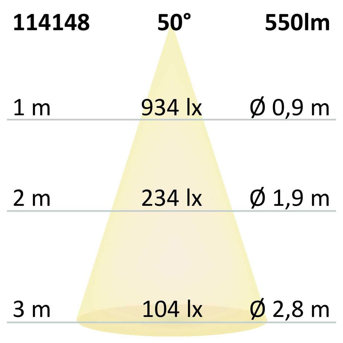 Lampade: LED Einbaustrahler, 4000K, IP44, 10 cm Ø – Nuovo (secondo la descrizione) da Kreuzlingen venduto da Smart-Light 4