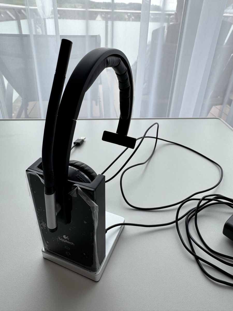 Logitech Cuffie: Logitech H820e Mono Office Headset, kabellos, USB-A – Nuovo (secondo la descrizione) da Bülach venduto da galago1962