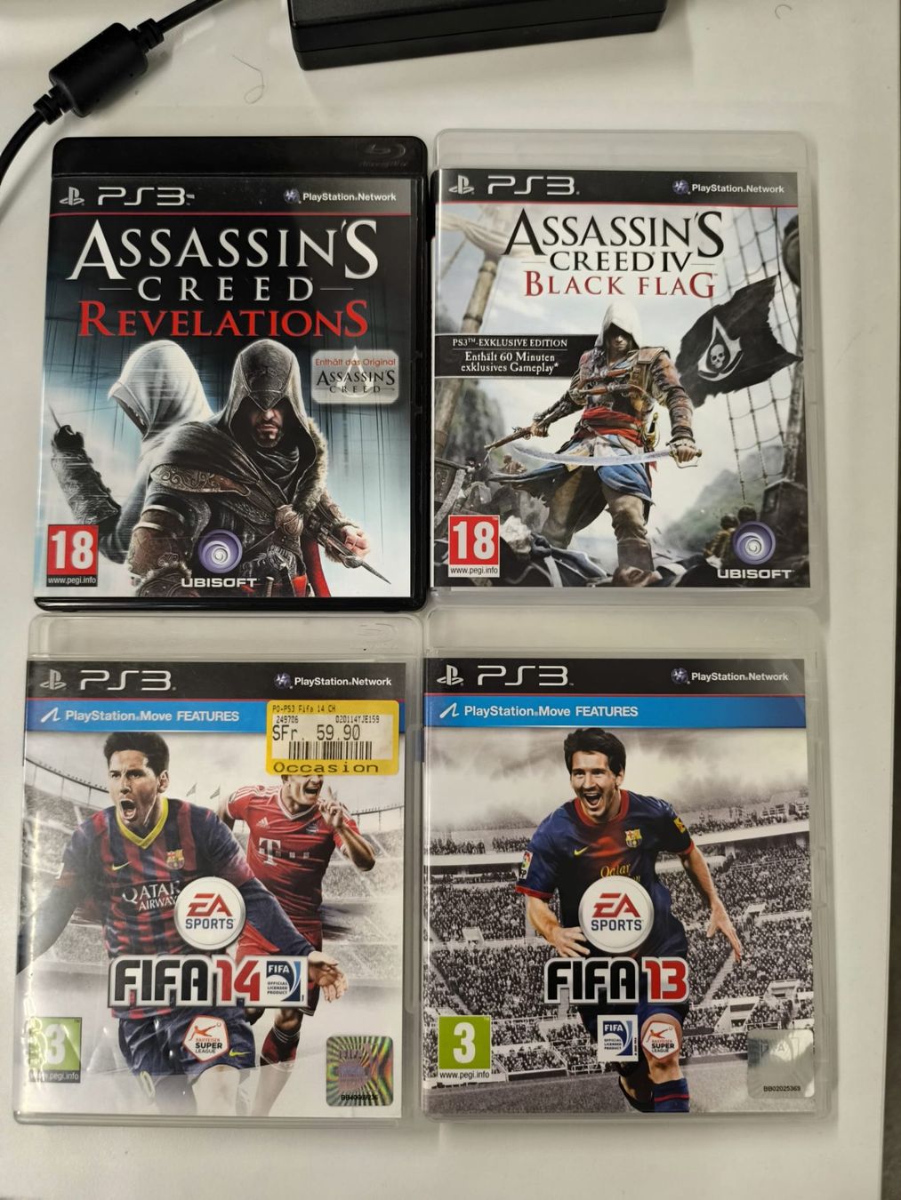 Sony Console: 🔥 Play Station 3 bundle top jeux – Usato da Conthey venduto da costafrederico 6