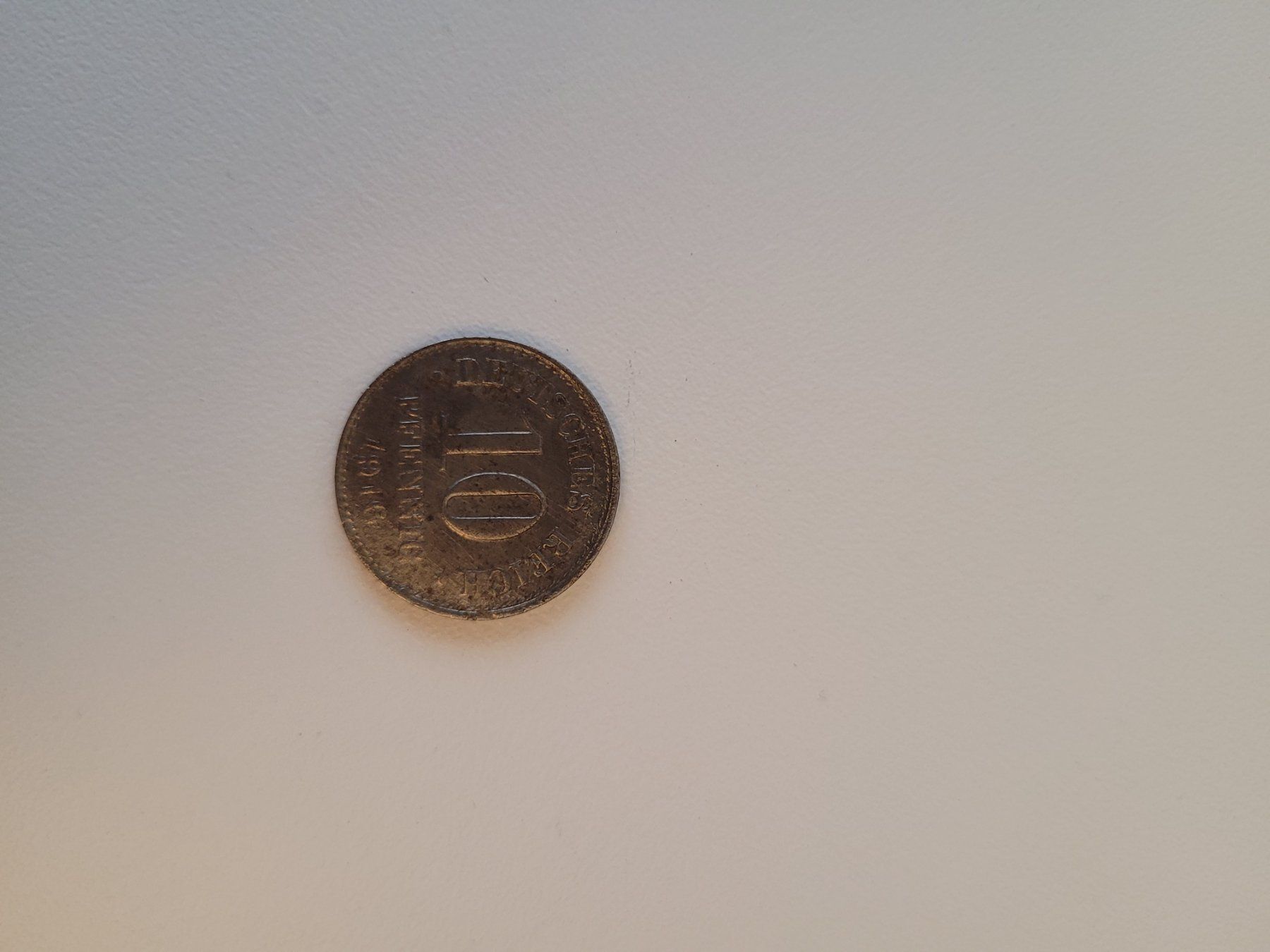 Tutti le monete: Dt. Reich 1916 10 Pfennig – Usato da Inwil venduto da Flower2325