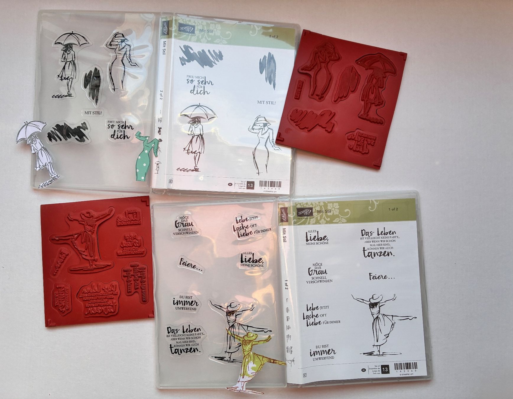 Stampin' up! Tampons: Stampin' Up! Stempelset "Mit Stil" – D'occasion à Glattfelden par Qwerasdf